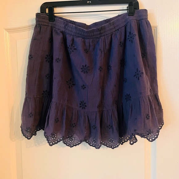 Aerie eyelet mini skirt - Picture 4 of 8